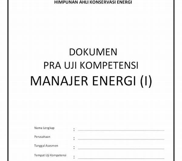 Uji Kompetensi Manajer Energi Hijau