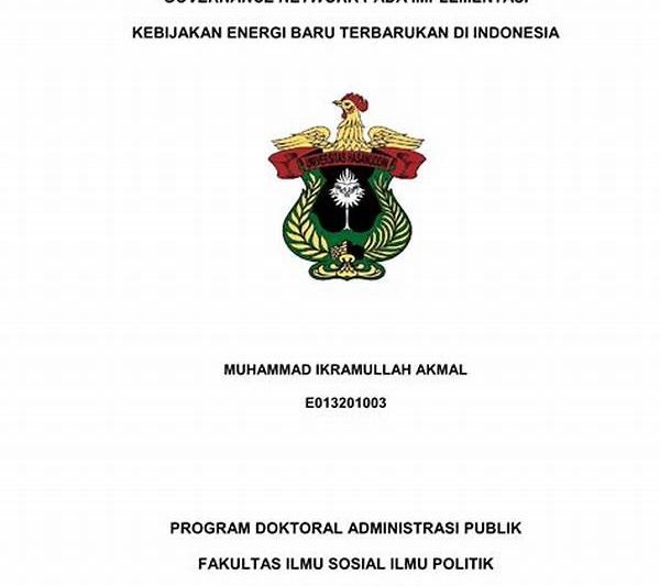 Implementasi Kebijakan Energi Bersih