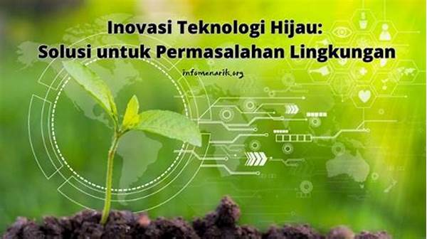 Inovasi Hijau Energi Terbarukan