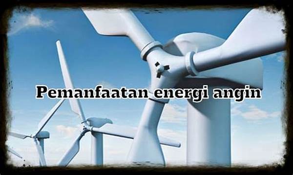Pemanfaatan Optimal Energi Angin