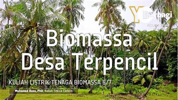 Teknologi Biomassa Untuk Desa Terpencil