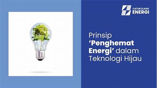 Teknologi Pintar Penghematan Energi