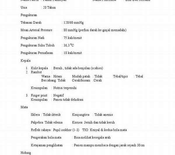 Dokumentasi Hasil Pemeriksaan Panel