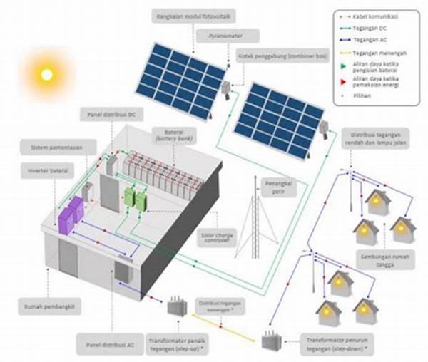 Instalasi Pembangkit Surya Off-grid