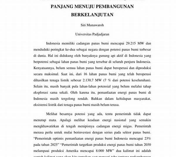 Investasi Jangka Panjang Energi Berkelanjutan