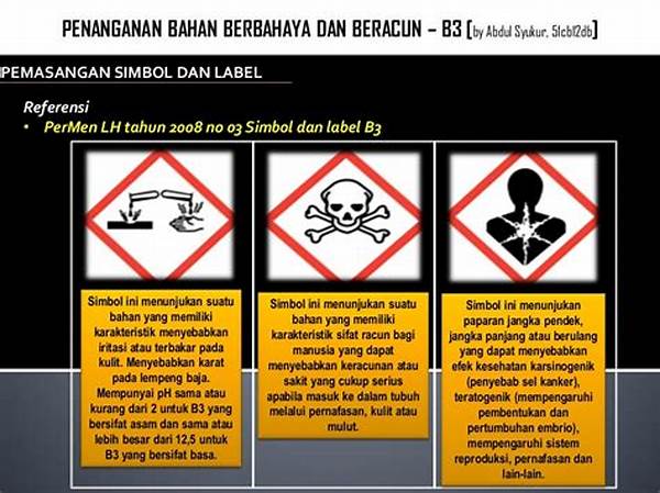 Langkah Aman Penanganan Material Beracun