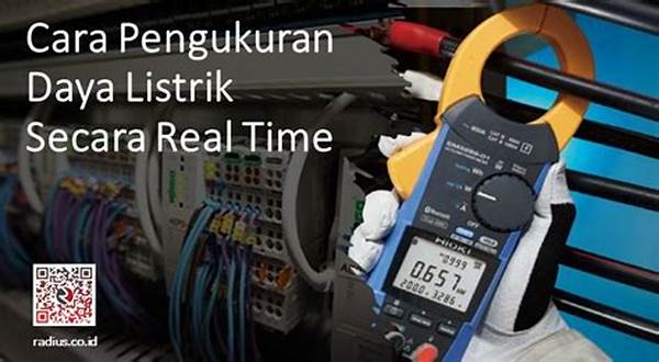 Pengukuran Konsumsi Listrik Secara Real-time
