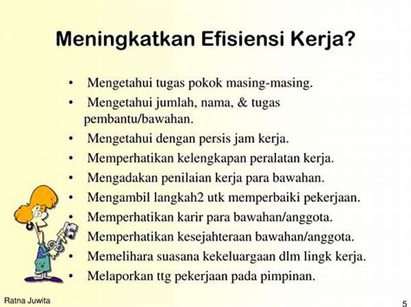 Sistem Penilaian Efisiensi Tenaga Kerja