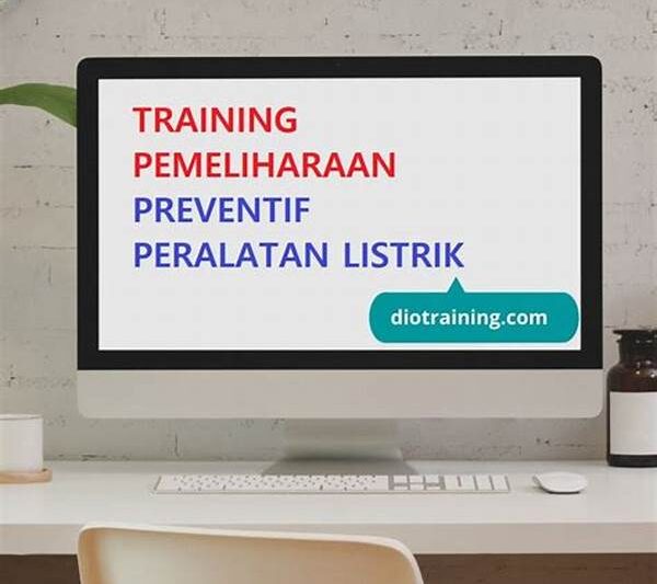 Pemeliharaan Preventif Peralatan Listrik