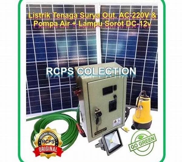 Pengaturan Output Listrik Surya