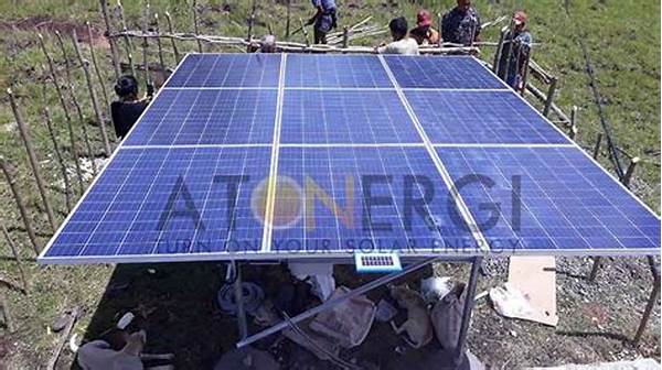 **penggunaan Panel Surya Hemat Energi**