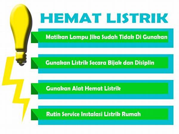 Penghematan Daya Listrik Rumah Tangga