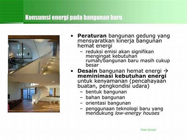 Pengoptimalan Konsumsi Energi Bangunan