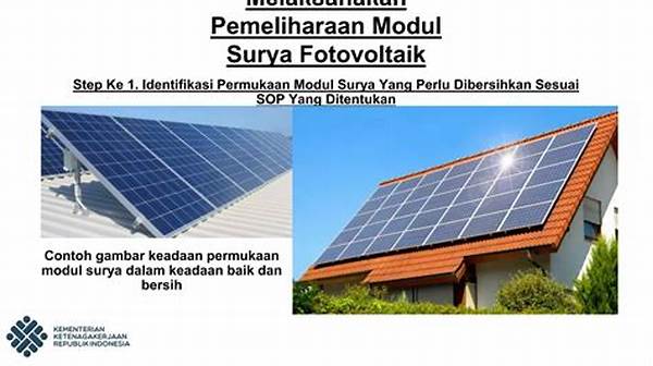 Prosedur Fabrikasi Modul Fotovoltaik