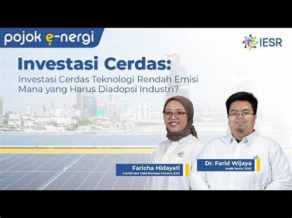 Investasi Dalam Teknologi Rendah Emisi