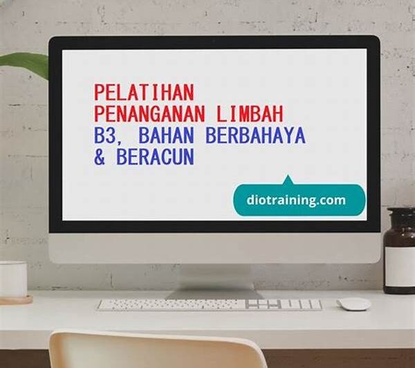 Pelatihan Penanganan Limbah Beracun