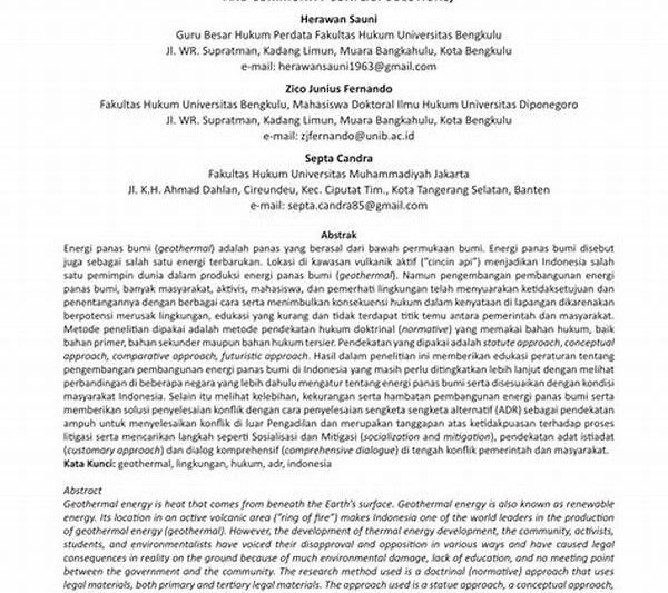 Solusi Otomatis Dalam Energi Geothermal