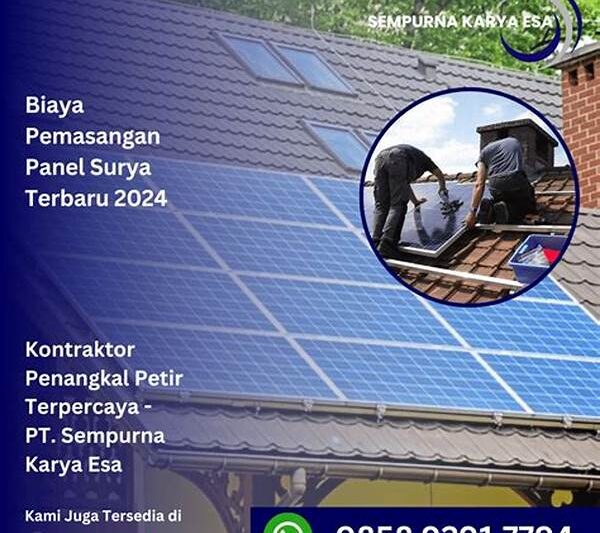 Biaya Pemasangan Panel Surya