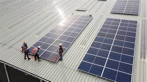 Instalasi Panel Surya Pada Bangunan