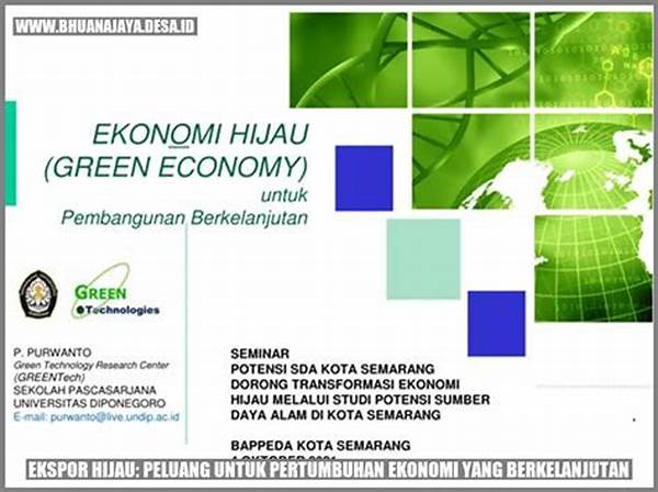 Kontribusi Energi Hijau Terhadap Ekonomi