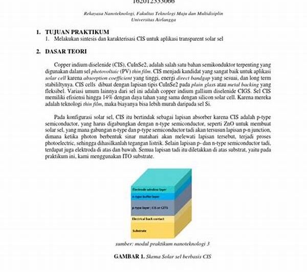 Metode Fabrikasi Sel Surya Efisien