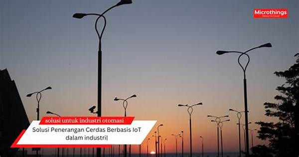 Solusi Penerangan Pintar Berbasis Sensor